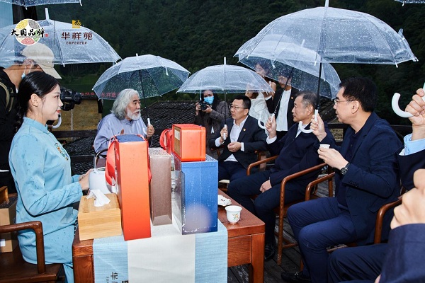 政企攜手、造血振興，華祥苑第一家推出“茶產(chǎn)業(yè)脫貧攻堅(jiān)奔小康”新模式